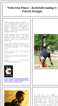 Mobile Screenshot of nobleironfitness.com